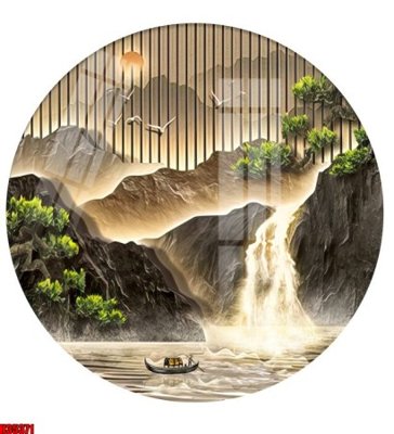 File in trần File tranh gốc in tranh tường nền tổng hợp H35371 (bản gốc) mây trời