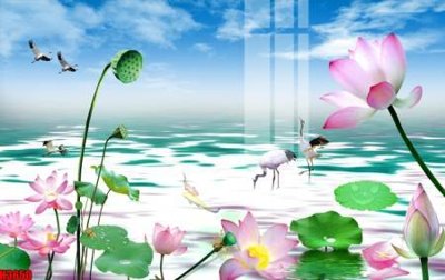 File gốc File tranh decor tranh bộ treo tường tổng hợp H3650 (in lụa) hoa văn cổ điển