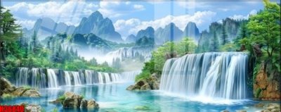 Ảnh gốc File tranh gốc in tranh tường nền tổng hợp H36840 (siêu chi tiết) để in ấn