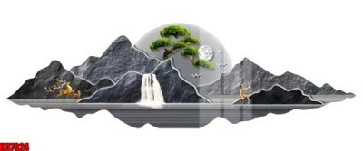 File tranh quảng cáo File tranh gốc in tranh tường nền tổng hợp H37024 (file gốc) chuyên nghiệp