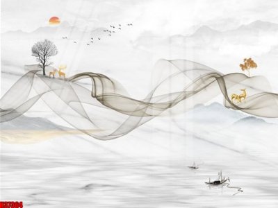 File in trần File tranh gốc in tranh tường nền tổng hợp H37364 (bản gốc) đại dương