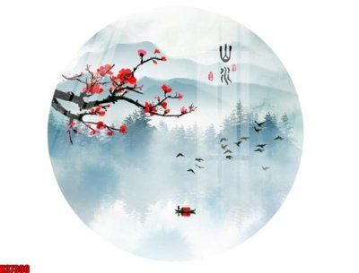 File gốc File tranh gốc in tranh tường nền tổng hợp H37396 (in tráng gương) nghệ thuật