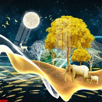 Tải file File tranh gốc in tranh tường nền tổng hợp H37487 (gốc) làm tranh trang trí