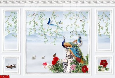 Download file tranh PSD File tranh gốc in tranh tường nền tổng hợp H37608 để chỉnh sửa