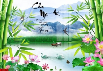 Tải file File tranh gốc in tranh tường nền tổng hợp H37626 (gốc) in nhanh