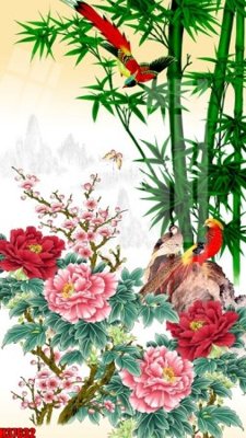 File gốc in tráng gương File tranh gốc in tranh tường nền tổng hợp H37632 chi tiết