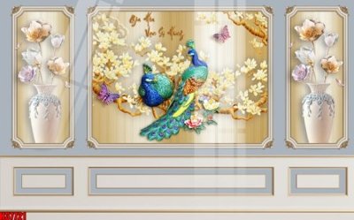 File gốc File tranh gốc in tranh tường nền tổng hợp H37721 (in ấn) màu sắc trung thực