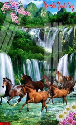 File gốc File tranh gốc in tranh tường nền tổng hợp H37753 (in tráng gương) ốp tường