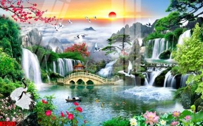 File gốc File tranh gốc in tranh tường nền tổng hợp H37841 (chủ đề hiện đại) trang trí