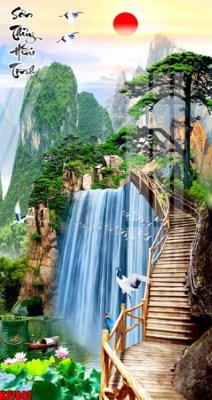 Tải file File tranh gốc in tranh tường nền tổng hợp H37842 (gốc) in tranh tráng gương