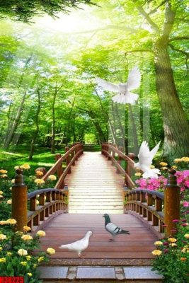 File in lụa File tranh gốc in tranh tường nền tổng hợp H38225 (phong cảnh) File tranh gốc in tranh tường nền tổng hợp H38225