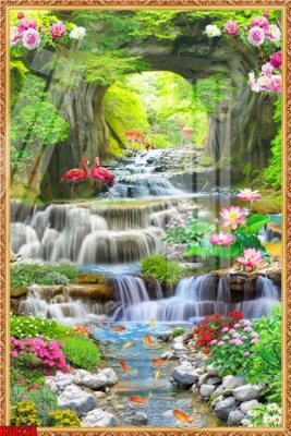 File tranh File tranh gốc in tranh tường nền tổng hợp H38228 (gốc) in backlit film