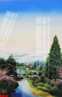 Ảnh gốc File tranh gốc in tranh tường nền tổng hợp H38232 (độ nét cao) in mica