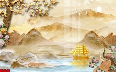 File tranh File tranh gốc in tranh tường nền tổng hợp H38288 (ảnh gốc) cho in ấn kỹ thuật số