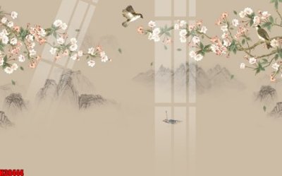 Tải file File tranh gốc in tranh tường nền tổng hợp H38444 (PSD) cho in ấn quảng cáo