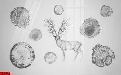 Ảnh gốc File tranh gốc in tranh tường nền tổng hợp H38529 (siêu chi tiết) để in ấn