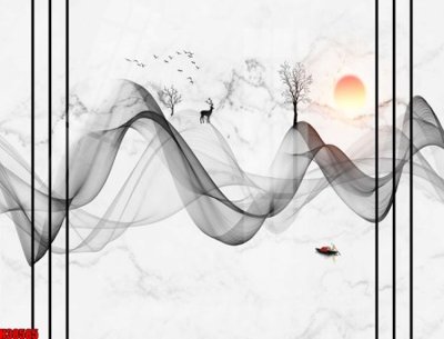 File gốc File tranh gốc in tranh tường nền tổng hợp H38585 (chuẩn CMYK) cho nhà in