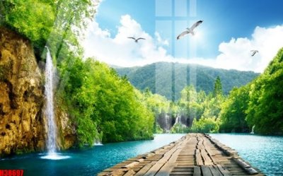 File ảnh File tranh gốc in tranh tường nền tổng hợp H38697 (gốc) in standee