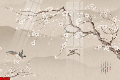 Hình ảnh file gốc File tranh gốc in tranh tường nền tổng hợp H38870 cho in UV