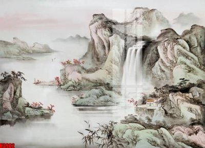 File tranh File tranh decor tranh bộ treo tường tổng hợp H3902 (bản gốc) in lụa 5D