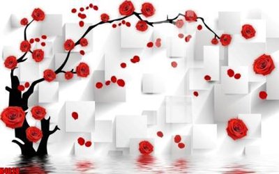 Download file File tranh decor tranh bộ treo tường tổng hợp H4028 (chất lượng in ấn)