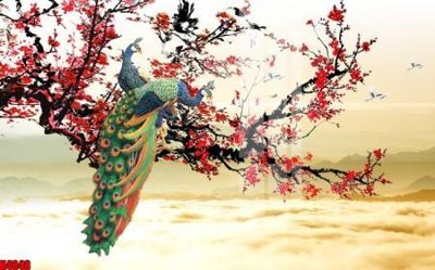 Download file gốc File tranh decor tranh bộ treo tường tổng hợp H4048 (in lụa) cao cấp