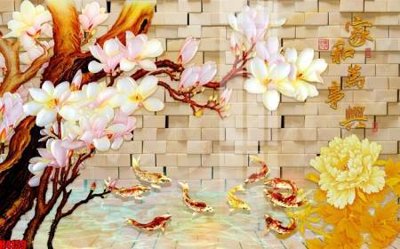 File gốc File tranh decor tranh bộ treo tường tổng hợp H4159 (trang trí) cho phòng khách