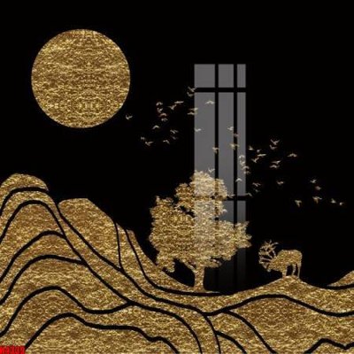 File tranh in tráng gương File tranh decor tranh bộ treo tường tổng hợp H4339 (siêu nét)