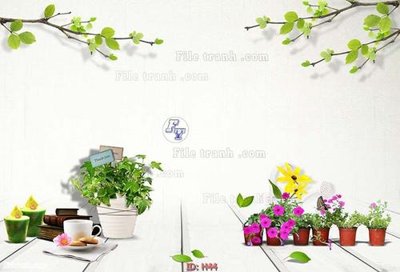 File PSD file tranh hoa H44 (chất lượng in ấn)