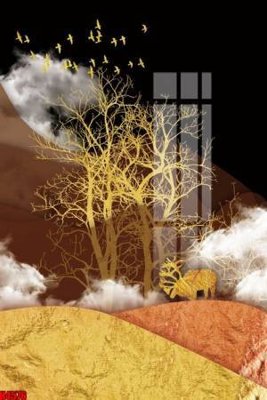 File in trần File tranh decor tranh bộ treo tường tổng hợp H4576 (bản gốc) đại dương