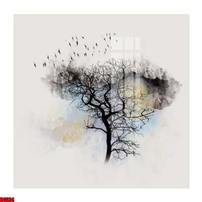 File gốc File tranh decor tranh bộ treo tường tổng hợp H4634 (in lụa) cao cấp