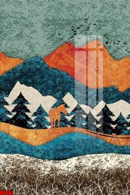 File in ấn cao cấp File tranh decor tranh bộ treo tường tổng hợp H4681 (file gốc)