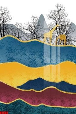 Ảnh gốc file in lụa File tranh decor tranh bộ treo tường tổng hợp H4689 chi tiết