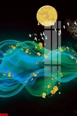 File in trần File tranh decor tranh bộ treo tường tổng hợp H4870 (file gốc) phong thủy