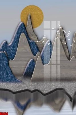 Tải file File tranh decor tranh bộ treo tường tổng hợp H5024 (ảnh gốc) in gạch men