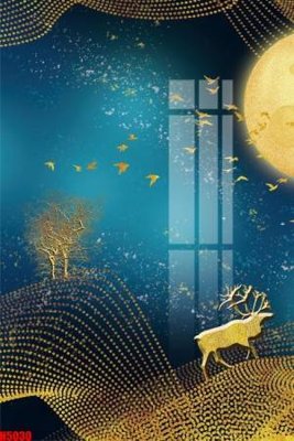 Download file gốc File tranh decor tranh bộ treo tường tổng hợp H5030 (in mica) trang trí