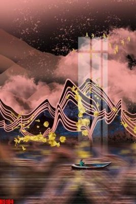 File gốc File tranh decor tranh bộ treo tường tổng hợp H5104 (in lụa) trang trí tường