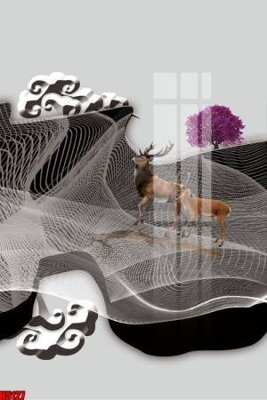 File gốc File tranh decor tranh bộ treo tường tổng hợp H5127 (thiết kế) độc quyền