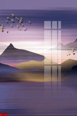 File gốc File tranh decor tranh bộ treo tường tổng hợp H5158 (in mica) trang trí