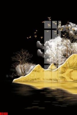 Tải file File tranh decor tranh bộ treo tường tổng hợp H5160 (PSD) cho in ấn quảng cáo