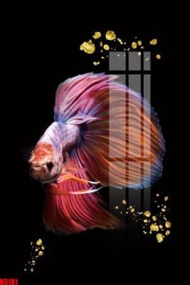 Download file gốc File tranh decor tranh bộ treo tường tổng hợp H5181 (in lụa) hoa lá