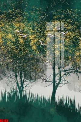 File tranh File tranh decor tranh bộ treo tường tổng hợp H5183 (gốc) phong cách tối giản