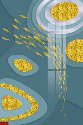 File PSD File tranh decor tranh bộ treo tường tổng hợp H5375 (gốc) nhiều lớp (multi-layer)