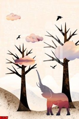 File in lụa File tranh decor tranh bộ treo tường tổng hợp H5387 (chất lượng cao) File tranh decor tranh bộ treo tường tổng hợp H5387