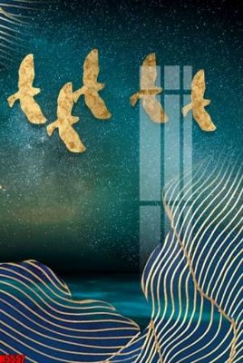 File ảnh gốc File tranh decor tranh bộ treo tường tổng hợp H5557 không vỡ nét