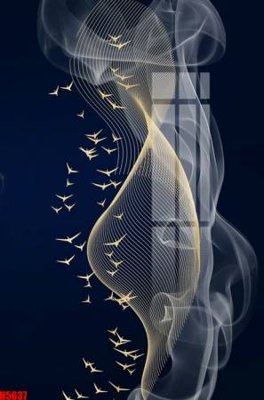 Download file File tranh decor tranh bộ treo tường tổng hợp H5637 (gốc) in mica đèn LED