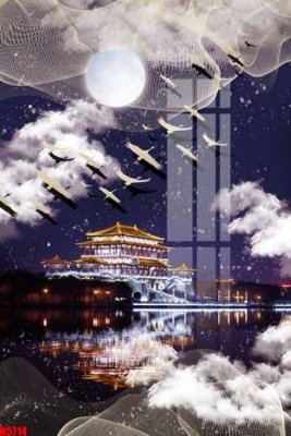 Tải file gốc File tranh decor tranh bộ treo tường tổng hợp H5714 (để in lụa)