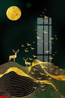 Hình ảnh gốc File tranh decor tranh bộ treo tường tổng hợp H6000 (để in khổ lớn)