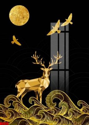 Tải file tranh gốc File tranh decor tranh bộ treo tường tổng hợp H6019 chất lượng cao