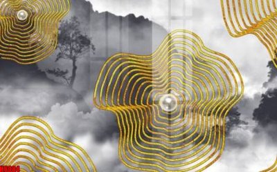 File tranh quảng cáo file tranh nền tường thủy mặc tổng hợp H6084 (download file gốc)